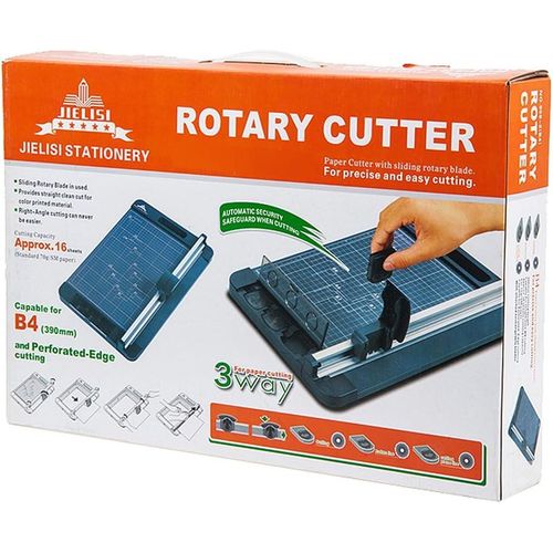 Paper A4 size Rotary Trimmer Cutter, Perforating Machine & Scallop