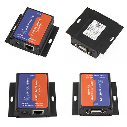 Usr-Tcp232-302 Rs232 To Tcp Ip Converter Serial To Ethernet Support Dns Dhcp Built-In Webage