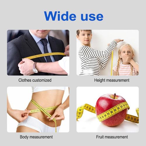 3-meter thick double-sided scale tailor tape measure, suitable for measuring dimensions, clothing, and height - yellow, buy 2 get 1 free
