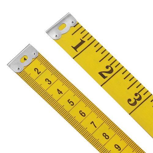 3-meter thick double-sided scale tailor tape measure, suitable for measuring dimensions, clothing, and height - yellow, buy 2 get 1 free