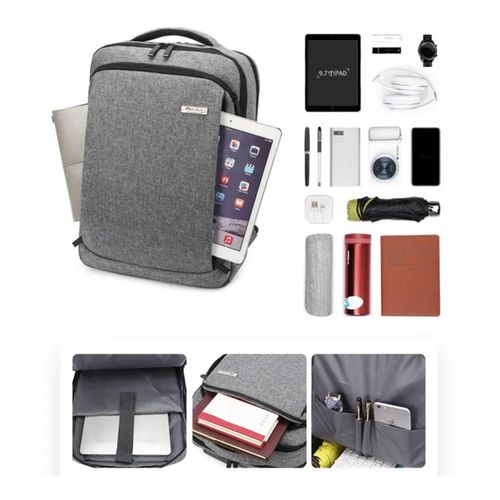 USB Port Business Backpacks Office Computer Laptop Backpack Suitable For MacBook, Hp, Dell, Lenovo, Acer