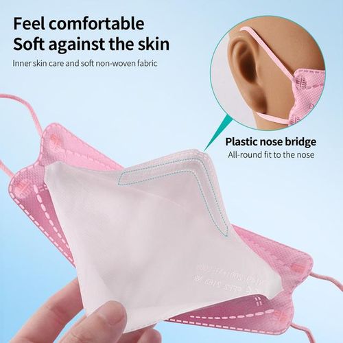 Korean Ffp2 Mascarillas 4 Layers Kn95 Fish Masks Anti Glasses Fog Fpp2 Approved Ffp2mask Ce Certified Mascherina Ffpp2 Fp2