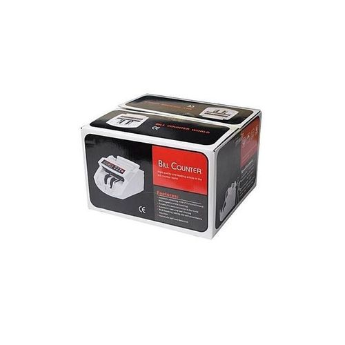 UV/MG Bill/ Money Counting Machine Counterfeit Detector Bill Counter - White