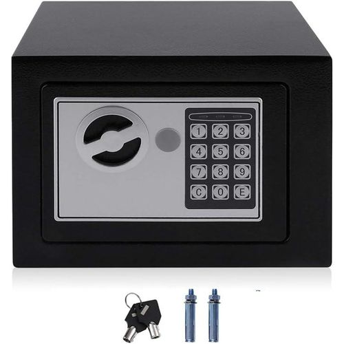 Steel Box Security Lock For Protecting Valuables Like Cash Jewels Against Theft-Multicolourst