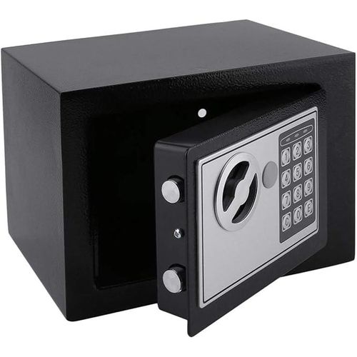 Steel Box Security Lock For Protecting Valuables Like Cash Jewels Against Theft-Multicolourst
