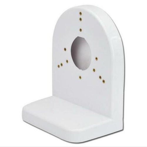 L Type Bracket Easy Install Durable With Screws Diy Accessories Fit Right Angle For Cctv Dome Camera Wall Mounted Abs