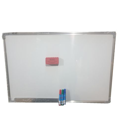 60x90cm Magnetic Wall Mount WhiteBoard With 3 Markers & Eraser