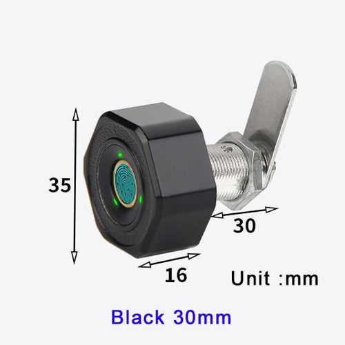Usb Charge Keyless Smart Mini Fingerprint Cabinet Wardrobe Lock 10 Users