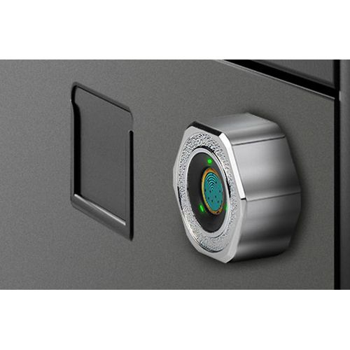 Usb Charge Keyless Smart Mini Fingerprint Cabinet Wardrobe Lock 10 Users