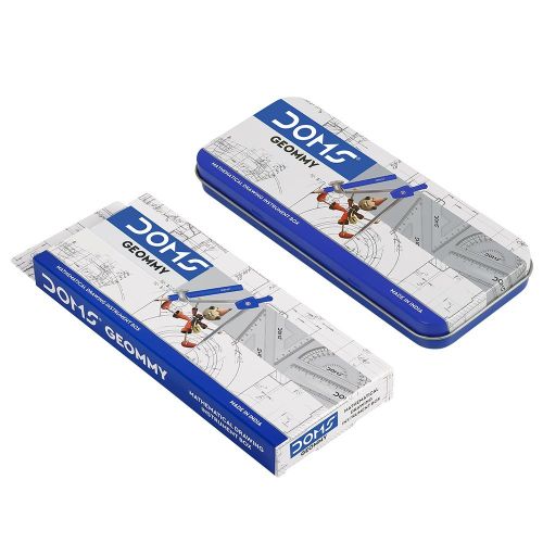 Doms *DOMS Geommy Mathematical Drawing Instrument Geometry Box