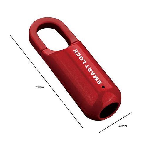 Mini Fingerprint Padlock Usb Keyless Luggage Lock Electronic Lock Smart Biometric Fingerprint Door Lock Quick Unlock For Travel