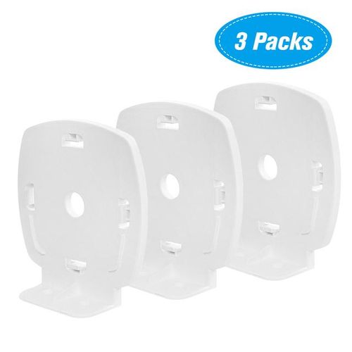 Wall Mount Bracket Holder Stand For Linksys Velop Dual-Band Wifi Router Protective Holder Bracket Stand White