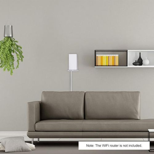 Wall Mount Bracket Holder Stand For Linksys Velop Dual-Band Wifi Router Protective Holder Bracket Stand White