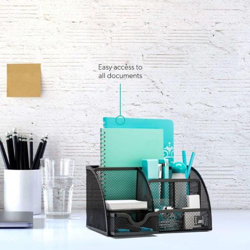 Office Desk Organizer-Black