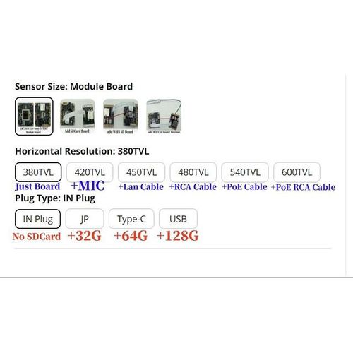 Sdcard Wifi Optional 8/6/3mp Xm Ip Camera Module Board Imx307 335 415 H.265 Onvif Xmeye Icsee P2p Face Detect Low Illumination