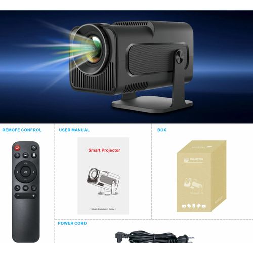 Smart Mini Android Tv Projector 4k Screen Video 1080p LCD