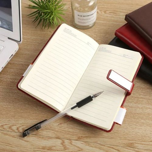 A5 Size Business  Note Book  -Brown-1 Pc