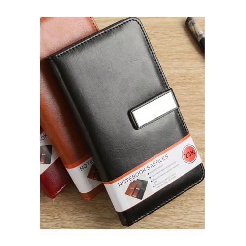 A5 Size Business  Note Book  -Brown-1 Pc