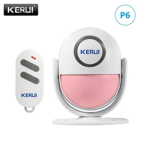 Kerui 125db Motion Alarm Door Bell Home Security Wireless Control Burglar Sensor Welcome Doorbell Sos Alarm Systems