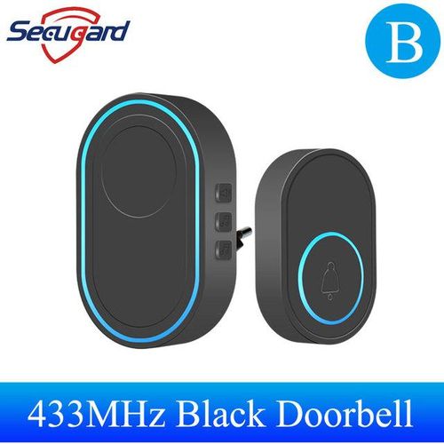 Wireless Doorbell 433mhz Intelligent Welcome Chime Door Bell Ding Dong Music Melody Smart Home Security Alarm