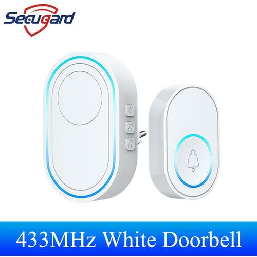 Wireless Doorbell 433mhz Intelligent Welcome Chime Door Bell Ding Dong Music Melody Smart Home Security Alarm