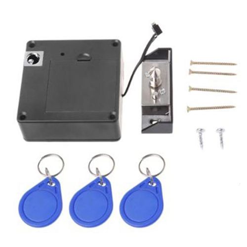Smart Cabinet Lock Drawer Lock Electric Lock Invisible Cabinet Lock Safety Box Locker