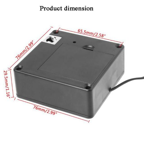 Smart Cabinet Lock Drawer Lock Electric Lock Invisible Cabinet Lock Safety Box Locker