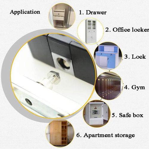 Smart Cabinet Lock Drawer Lock Electric Lock Invisible Cabinet Lock Safety Box Locker