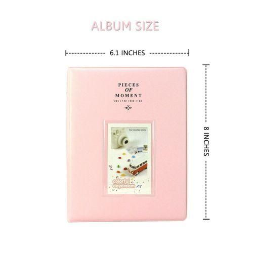 128 Pockets Photo Album for Mini Fuji Instax 70 7s 8 25 50s