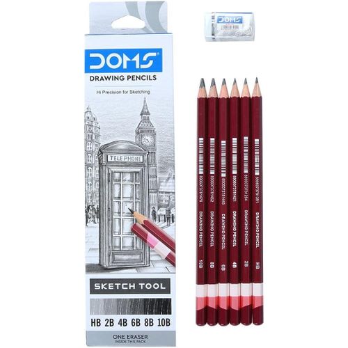 Doms Drawing & Sketching Graphite Pencil