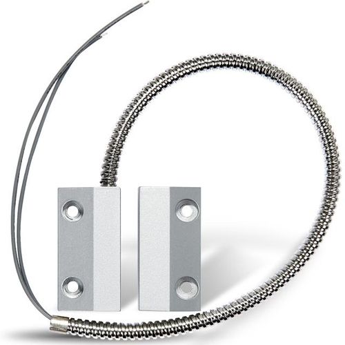 Nc No Wired Metal Roller Shutter Door Magnetic Contact Reed Switch With Case