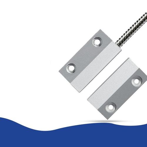 Nc No Wired Metal Roller Shutter Door Magnetic Contact Reed Switch With Case