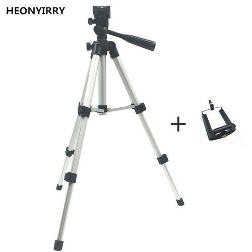 3110 Trod for Mobile Phone Trod for Phone hone Smartphone Trie for Cellphone Cellular Trods for Lamp Camera Stand DSLR - Black