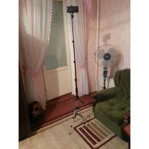 3110 Trod for Mobile Phone Trod for Phone hone Smartphone Trie for Cellphone Cellular Trods for Lamp Camera Stand DSLR - Black