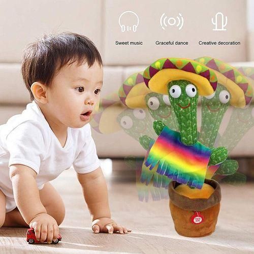 Dancing Cactus Toys Talks Toys Of Electronic Furniture Dancing Song Talking New Fun Music Bright
