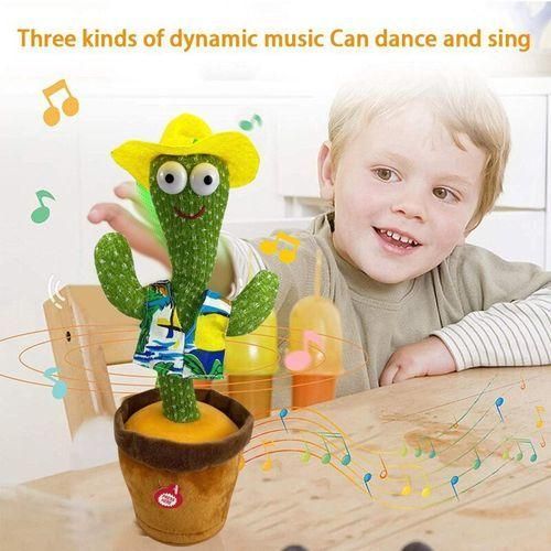 Dancing Cactus Toys Talks Toys Of Electronic Furniture Dancing Song Talking New Fun Music Bright