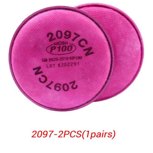 Waterproof Filter Cover For 2091 2097 2096 2297 2071 Particulate Filter Replacement For 6200/7502/6800 Gas Chemical Respirator