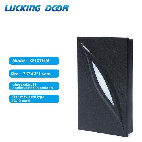 Waterproof Access Control Reader Wiegand 26 34 125khz 13.56mhz Ic Reader Door Access Control System Kr101e