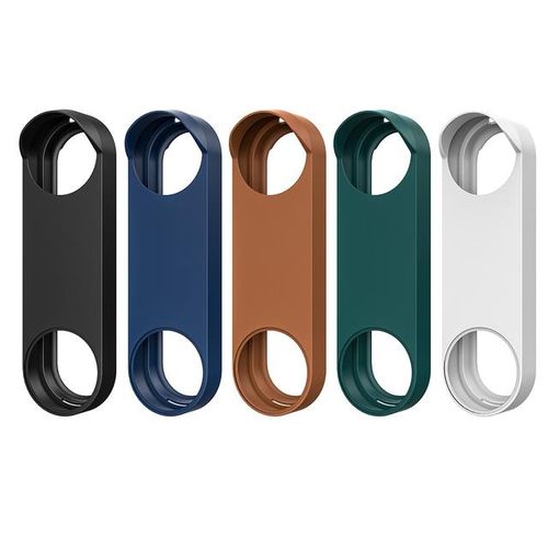 Silicone Case Waterproof Weather Resistant Protective Cover Doorbell Skin Case For Google Nest Video Doorbell Model