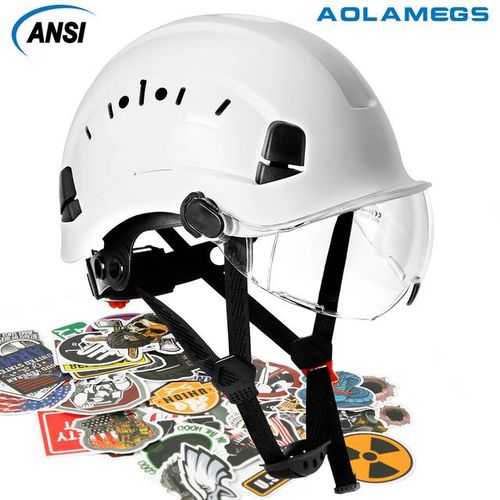 Safety Helmet With Men's Construction Hard Hat Abs Protective Helmets Work Cap For Working Climbing Riding