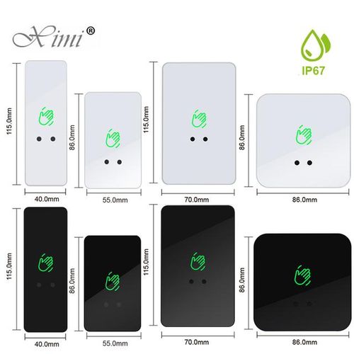 Waterproof 12v/24v Touchless Sensor Switch No Touch Contactless Switches Door Release Access Control Exit Button