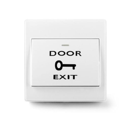 Waterproof Door Exit Button Release Switch No/nc/com Output Emergency Push Button Fireproof Plastic For Access Control System