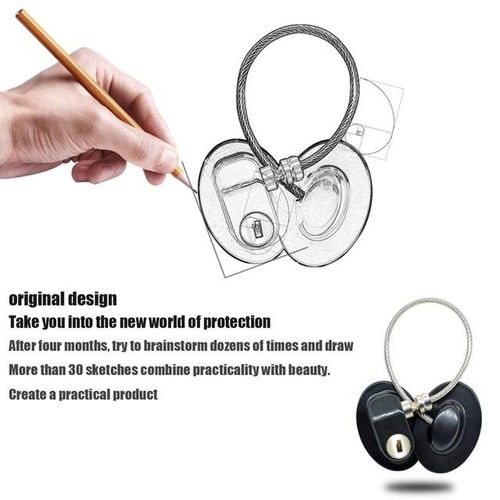 Refrigerator Door Lock Strong Adhesive Freezer Door Lock Document Drawer Lock Child Safety Cabinet Lock With Key