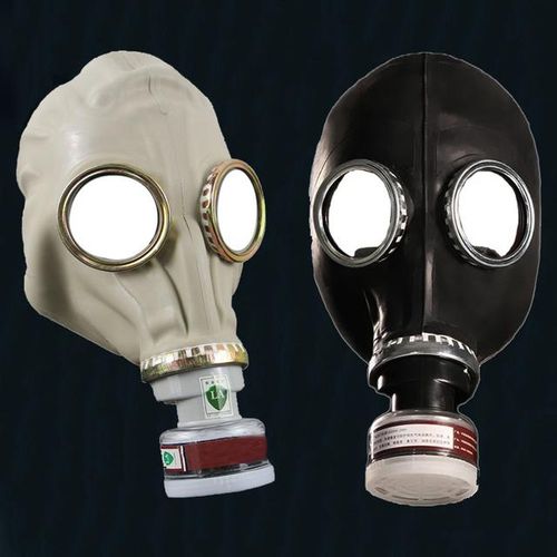 New 64 Type Multipurpose Black Gas Full Respirator Painting Spray Pesticide Natural Rubber Chemical Prevention