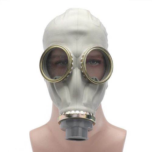 New 64 Type Multipurpose Black Gas Full Respirator Painting Spray Pesticide Natural Rubber Chemical Prevention