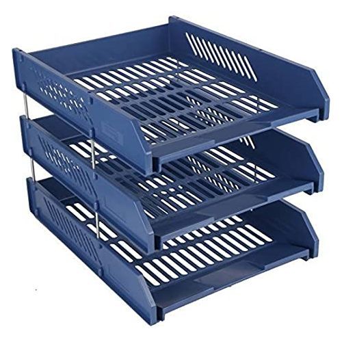 3 Layers Office Tray - Blue