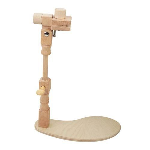 Universal Embroidery Lap Stand Adjustable Wooden Cross