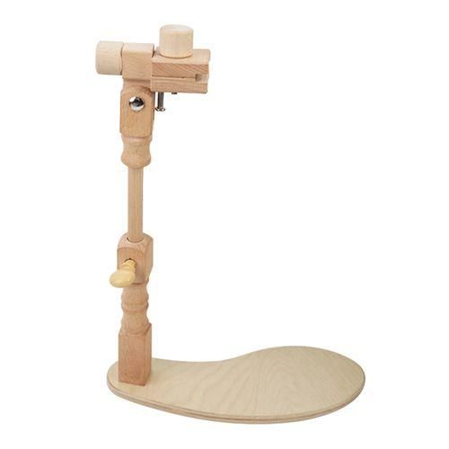 Universal Embroidery Lap Stand Adjustable Wooden Cross