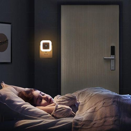 Led Night Mini Sensor Control Ac85-240v Eu Uk Plug Nightlight Lamp For Children Kids Living Room Bedroom Lighting