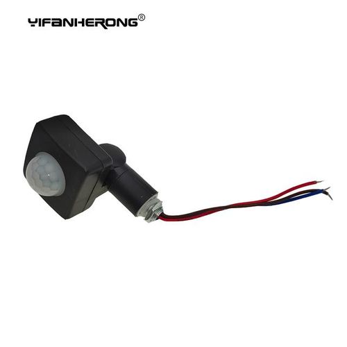 Ultrathin Led Flood Motion Sensor Waterproof Outdoor 85-265v Ip65 Motion Sensor Adjustable Switch 10/12mm
